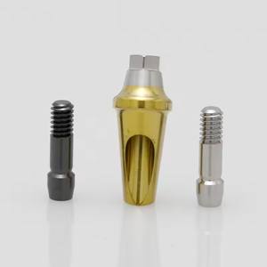 Melhor Venda de CAD CAM <span class=keywords><strong>Abutment</strong></span> Titanium Angled <span class=keywords><strong>Abutment</strong></span> Korean Marca Coréia Implante ODMPersonalizado para Dentium SuperLine - Product Image 1