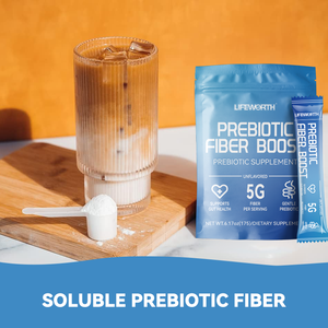 Suplemento de fibra en polvo de fibra <span class=keywords><strong>soluble</strong></span> prebiótica de fábrica LIFEWORTH, compatible con la salud intestinal y la regularidad digestiva - Product Image 5