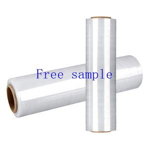 โรงงานขายส่ง LLDPE ผลิตราคาบรรจุภัณฑ์สําหรับม้วนยักษ์ของฟิล์มยืดพาเลทใส pe มือ - Product Image 2