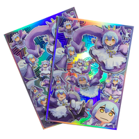 Housse mate d'impression de conception de taille personnalisée Protecteur de carte photo Jeu magique Yugioh Porte-carte