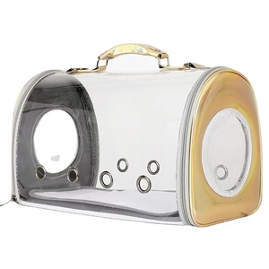 Bolsa de transporte transparente y duradera para mascotas Hyra, perrera para perros y gatos, portador de viaje para mascotas, portador de transporte para perros, jaula para exteriores, <span class=keywords><strong>Kenne</strong></span> - Product Image 3