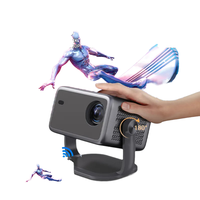 YDH-L018 PRO 900 Lumens 4K 120 Pouces 1080P LED Android 11 HIFI Stéréo 3D Projecteur Portable de Poche