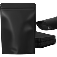 Sachets Doypack Personnalisés en Aluminium Refermables Anti-Odeur avec Fermeture Éclair 3,5x5,1 Pouces, Qualité Alimentaire, pour Stockage et Emballage d'Herbes et de Snacks