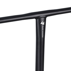 Tay lái xe tay ga nhôm IHC màu đen 31,8mm, kiểu dáng chuyên nghiệp, dành cho xe tay ga biểu diễn, số lượng đặt hàng tối thiểu thấp, tay lái xe tay ga màu đen - Product Image 2