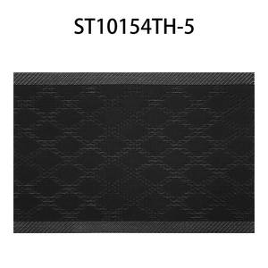 Tapete de aislamiento Jacquard simple Teslin mantel de alambre dorado jacquard PVC mantel Hotel Occidental mantel de mesa - Product Image 5