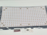 Blanc 200LED 480*240mm LED Panneau Feuille Moderne Matrice Lumière Écran Publicité Boîte Éclairage
