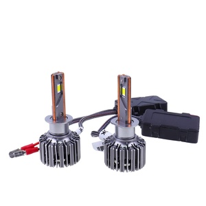 Ampoules de phares LED à double caloduc 6000K 55W, compatibles OEM/ODM d'usine (C6, F2, H1, H4, H7, H11, 9005, 9006, 9012), installation Plug & Play pour éclairage automobile - Product Image 1