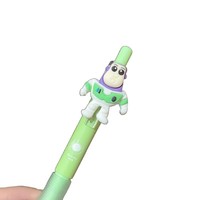Bolígrafo de Gel Borrable con Diseño de Personajes de Toy Story en 3D, 0.5 mm, Retráctil, Decorativo, para Estudiantes, Material de Escritura