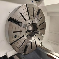 Tour CNC horizontal robuste à 2 axes, système Fanuc, numérique, à broche unique, haute rigidité, haute précision, pour le métal