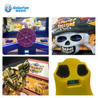 Fournisseur direct d'usine, jeu de tir au trésor pirate à pièces, jeu de tir à deux joueurs, simulateur pour salles d'arcade