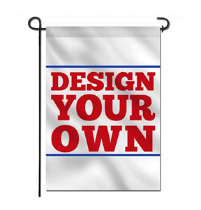 Wholesale 12x18" Double Sided Eco-Friendly Durable Garden Flag Custom Sublimation Printed Polyester <b>Burlap</b> Yard Decor - Product Image 6