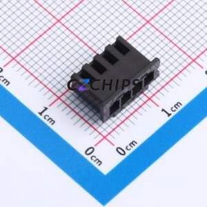 HC-XH-4Y-B-05 Housing (Wire-to-Board / Wire-to-Wire) P=2.5mm Connector 1x4P 2.5mm XH 1 - Product Image 1