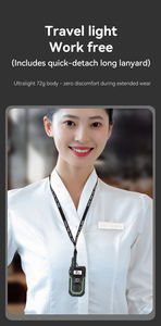 Radio POC 4G Portátil Más Barata con PTT Real de 5000 km y PTT Global de Largo Alcance Mini Radio Poc. - Product Image 3