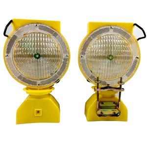 マレーシアソーラーバッテリーLEDウインカー警告灯建設現場道路工事安全ソーラーバリケードライト赤黄色 - Product Image 2