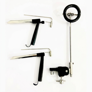 OldMed Instruments OMI-ENT-21 Manual ENT Self Retaining Chest Holding Laryngoscopy Instruments Set High Quality Medical Grade - Product Image 1