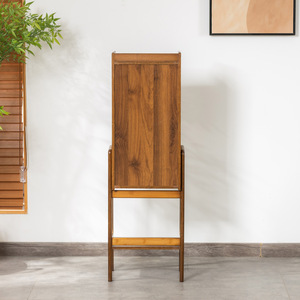 Japanese-Style Multi-Tier Bookshelf 2-Layer Wooden Storage Unit For Living Room Bedroom - Product Image 4