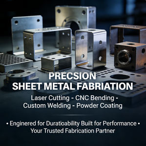 Fabrication sur mesure de tôles en acier inoxydable, services de découpe laser, estampage, soudage des métaux et traitement de pièces d'ingénierie - Product Image 3