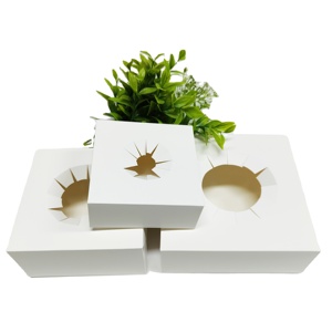 Boîtes à fleurs rondes carrées personnalisées pour bouquets avec boîtes à roses Emballage de fleurs - Product Image 1