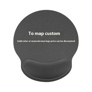 Hot Sale Custom Printed Logo Silicone Gel Wrist Support Mouse Pad - Product Image 3