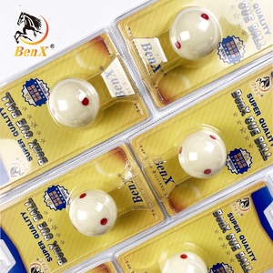 <span class=keywords><strong>Bola</strong></span> de <span class=keywords><strong>Billar</strong></span> BenX Solid Pack, 2-1/4 Pulgadas, <span class=keywords><strong>6</strong></span> Puntos Rojos, <span class=keywords><strong>Bola</strong></span> de <span class=keywords><strong>Billar</strong></span> para Pool - Product Image 2