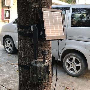 طقم لوحة شمسية لكاميرا التتبع مع بطارية 8000 مللي أمبير 12 فولت، شاحن شمسي صغير 3 واط لكاميرا الصيد مقاوم للماء IP66 للاستخدام الخارجي - Product Image 3