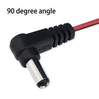 Kabel Daya DC Barrel Jack 5.5x2.1 5.5x2.5 3.5x1.35mm ke JST XH 2 Pin 2.54 Pitch