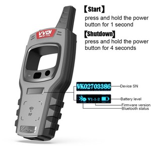 2025 Xhorse vvdi xdktmgen mini Key Tool phiên bản toàn cầu mà không cần sao chép 48 chức năng transponder (96 bit) không có mã thông báo - Product Image 3