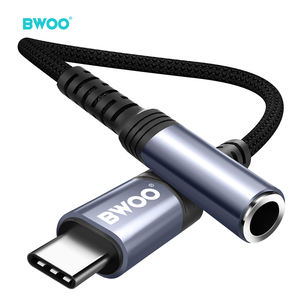 BWOO <span class=keywords><strong>Adaptateur</strong></span> audio <span class=keywords><strong>USB</strong></span> <span class=keywords><strong>C</strong></span> vers 3.5mm pour casque <span class=keywords><strong>C</strong></span>âble auxiliaire en nylon tressé de type <span class=keywords><strong>C</strong></span> pour <span class=keywords><strong>Samsung</strong></span> Galaxy S23 S22 <span class=keywords><strong>S21</strong></span> S20 - Product Image 2