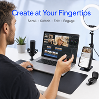Mouse ad Anello Wireless per Creatori, Telecomando per TikTok, YouTube Shorts, Produzione Video Mobile, PC, iPhone, iPad, Gadget Tecnologici