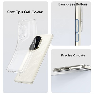 Coque de téléphone Usine 2.0mm Épais Transparent Coque Smartphone Cristal Clair Couverture de Téléphone pour <span class=keywords><strong>Honor</strong></span> 300 Pro 400 Lite 200 Smart - Product Image 4