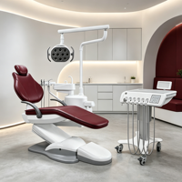 Équipement dentaire en gros : Unité de fauteuil dentaire complète pour traitement buccal, faible MOQ, livraison rapide pour les distributeurs mondiaux
