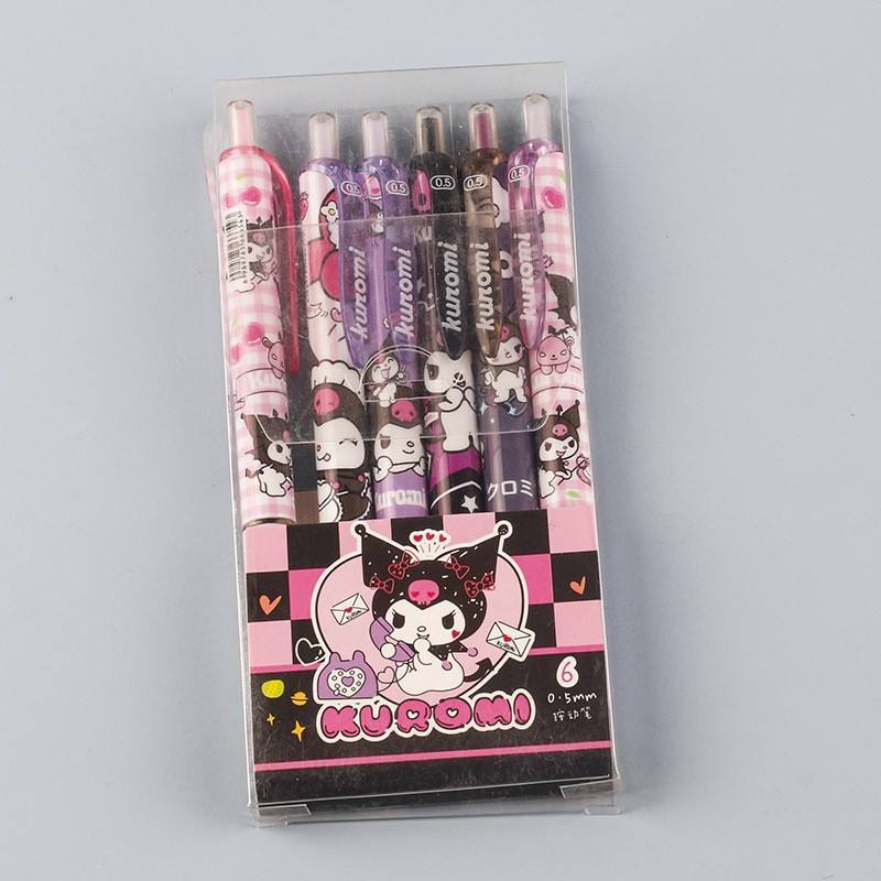 กล่องใสลายน้องแมวน่ารัก แพ็ค 6 ชิ้น