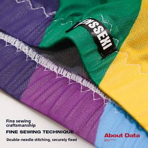 Nouveau sous-vêtement pour <span class=keywords><strong>homme</strong></span> en tissu synthétique respirant mélangé, tricoté, maille tentatrice, imprimé léopard arc-en-ciel drapeau américain banane tie-dye - Product Image 4