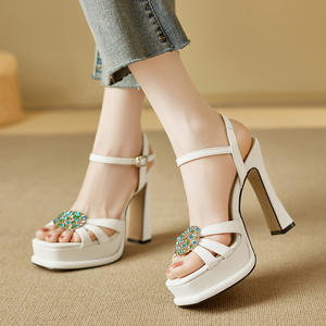 รองเท้าโลฟเฟอร์หนังพื้นนิ่มพรีเมียม สไตล์เจ้าสาว สวมใส่ง่าย แฟชั่นมาแรงปี 2026 ฤดูร้อน-ใบไม้ร่วง สไตล์ฝรั่งเศส แมรี่เจน ส้นบล็อกลำลอง - Product Image 2