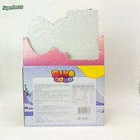 Œuf de dinosaure pour bébé, biscuit au chocolat solide, jouet multicolore, boîte de 24 pièces, prêt à manger, durée de conservation de 12 à 24 mois, fête pour enfants