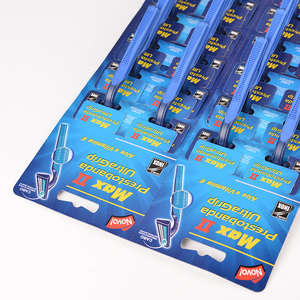 प्रदर्शन कार्ड पैकेज के साथ जुड़वां ब्लेड उस्तरा शेविंग ब्लेड - Product Image 2