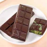 Snacks de Style Dubaï en Gros, Chocolats, Bonbons et Biscuits avec Noix en Morceaux et Barres, Motif Haricot, Vente Chaude