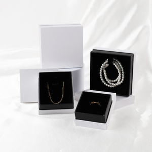 <strong>Custom</strong> Luxury <strong>Jewelry</strong> Container Set Luxury Packing Box and Pouch <strong>Supplies</strong> for Premium Presentation - Product Image 6