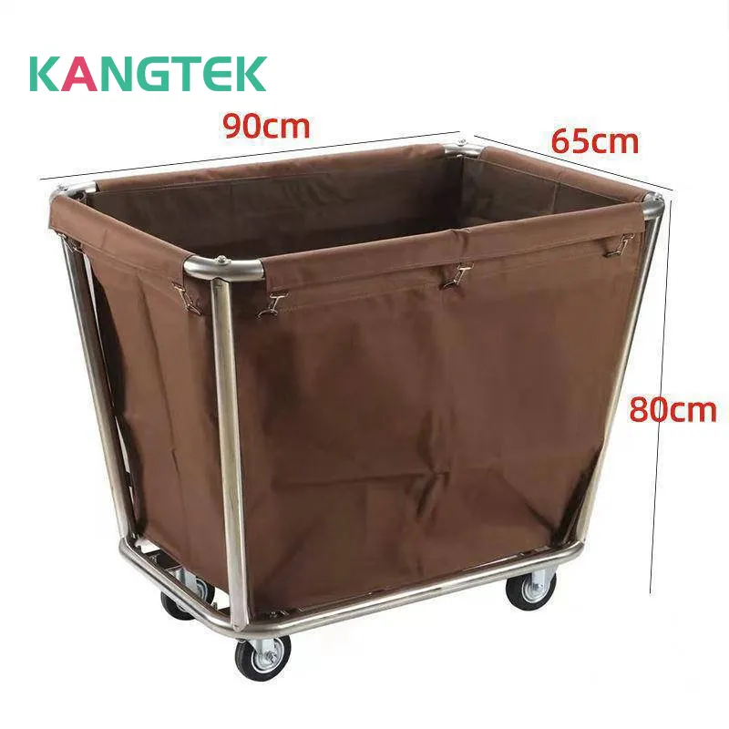 Hotel Clean Linen Cart Housekeeping Hospital Laundry Trolley