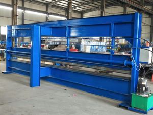 Presión hidráulica <span class=keywords><strong>para</strong></span> techos Hoja <span class=keywords><strong>de</strong></span> <span class=keywords><strong>metal</strong></span> <span class=keywords><strong>Dobladora</strong></span> Máquina plegable Placa <span class=keywords><strong>de</strong></span> corte Prensa Freno Maquinaria <span class=keywords><strong>de</strong></span> curvatura <span class=keywords><strong>para</strong></span> hierro Acero Azul - Product Image 2