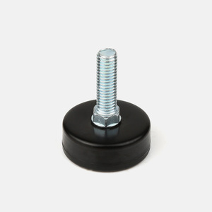 BOKE Heavy Duty 3/8 "-16*1" Heavy Duty vis pivotant en acier inoxydable patins réglables <span class=keywords><strong>pieds</strong></span> de nivellement - Product Image 5