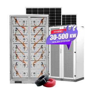Système de stockage d'énergie solaire haute capacité 92kwh 30kw kit de système d'alimentation solaire complet batterie au lithium pour le stockage d'énergie - Product Image 1