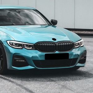 Bmw 3 Series G20 G21 G28 Single Bar Grille Kit Black Abs For Bumper Modification - Product Image 1