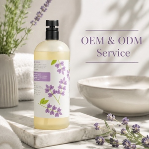 Gel <span class=keywords><strong>de</strong></span> Ducha Espumoso <span class=keywords><strong>de</strong></span> Lavanda OEM/ODM <span class=keywords><strong>con</strong></span> <span class=keywords><strong>Aceite</strong></span> <span class=keywords><strong>de</strong></span> Argán y Extracto <span class=keywords><strong>de</strong></span> Hoja <span class=keywords><strong>de</strong></span> Aloe, Limpiador y Refrescante, 32 Fl Oz - Product Image 6