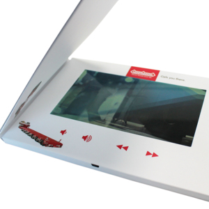 Thâm quyến Boesy nhà máy giá rẻ chi phí cho quảng cáo Thiệp mời đám cưới 5 inch 7 inch LCD video tài liệu - Product Image 1