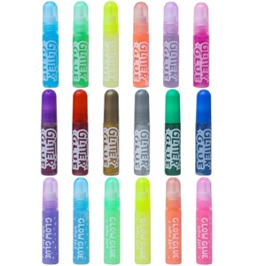 Colle pailletée PET Percolour vert armée chatoyante pour sacs de <span class=keywords><strong>Noël</strong></span> DIY, non toxique, multi-tailles, fournitures artisanales Moon Factory - Product Image 4