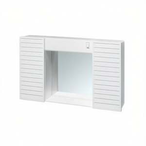 Espejo con Dos Puertas Blanco de 58 cm de Ancho y 37 cm de Alto para Baño - Product Image 3