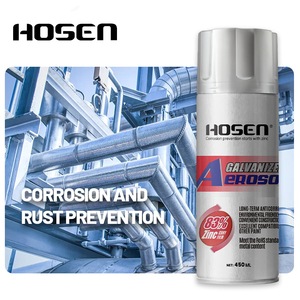 สเปรย์ชุบสังกะสี HOSEN สูตรเข้มข้น (ซิงค์บริสุทธิ์ 83%) |   สีกันสนิมแห้งเร็ว - ไพรเมอร์และสีเคลือบในหนึ่งเดียวสำหรับพื้นผิวโลหะ - Product Image 3