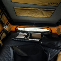 Tente de toit WinFull RTT002 pour SUV, double couche, quatre saisons, imperméable, coupe-vent, en alliage d'aluminium, ouverture automatique rapide, sans montage