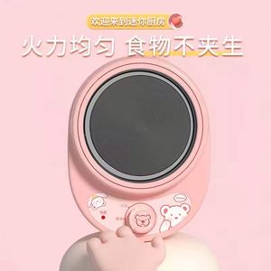 New Customize Educational <b>Pink</b> Girls Modern Mini Indoor Home Diy Real Cooking Toy Cookware Kids Play Kitchen Eco-friendly - Product Image 5
